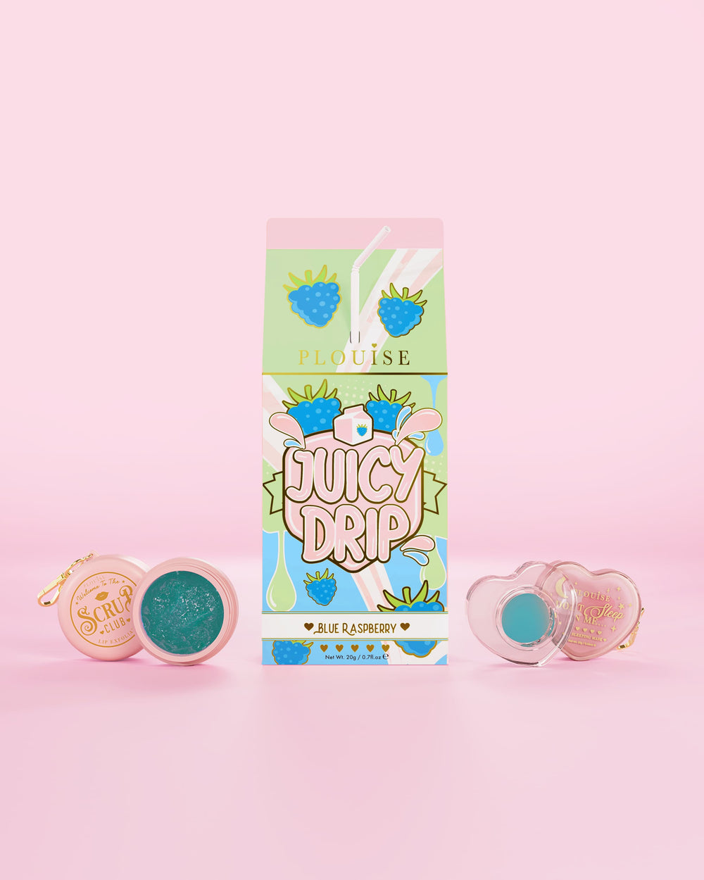 Dúo de mascarilla labial y exfoliante labial Juicy Drip