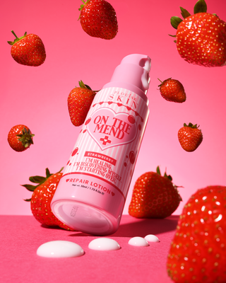 P.Louise på reparationslotion för Mend Barrier