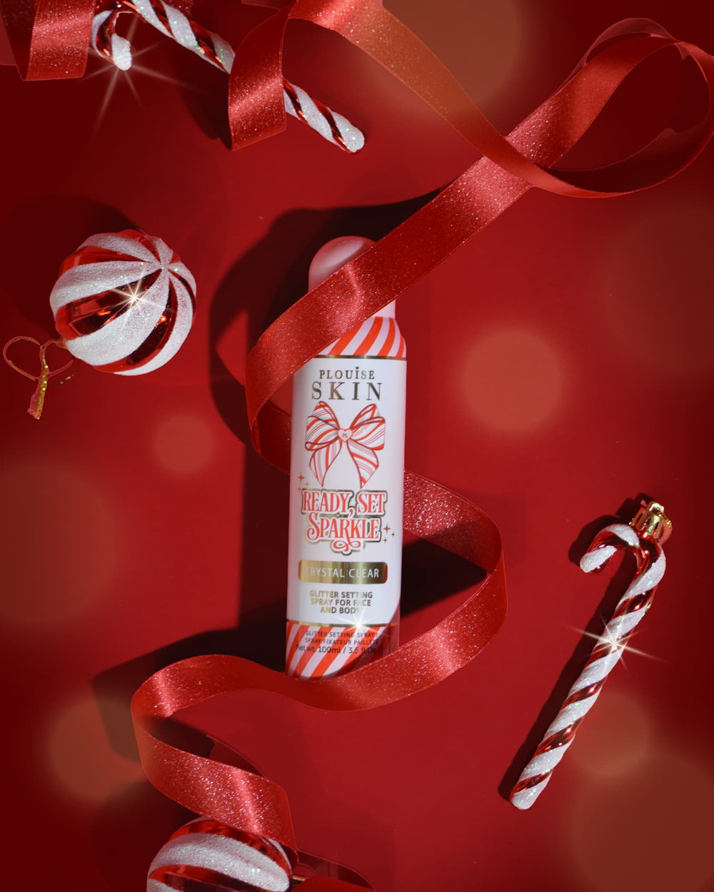 Spray fijador con purpurina Ready Set Sparkle - Edición navideña