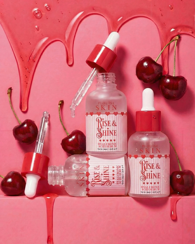 P.Louise Rise & Shine Hyaluronic Acid serum i kirsebær