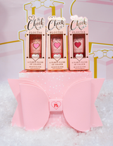 Caja de regalo con lazo rosa