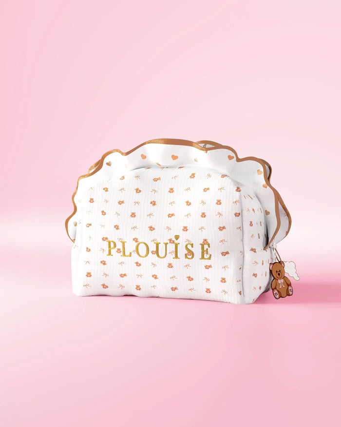 Teddy Touch Small Print Bag & Skincare Set