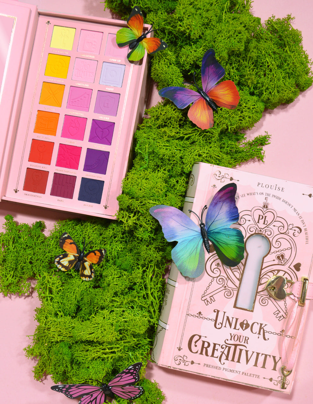 Lås op for din kreativitet Rainbow øjenskyggepalette