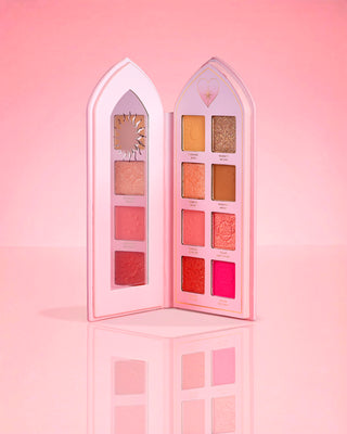 P.Louise Serenity Sun Mini Manifest Eyeshadow And Face Palette Open