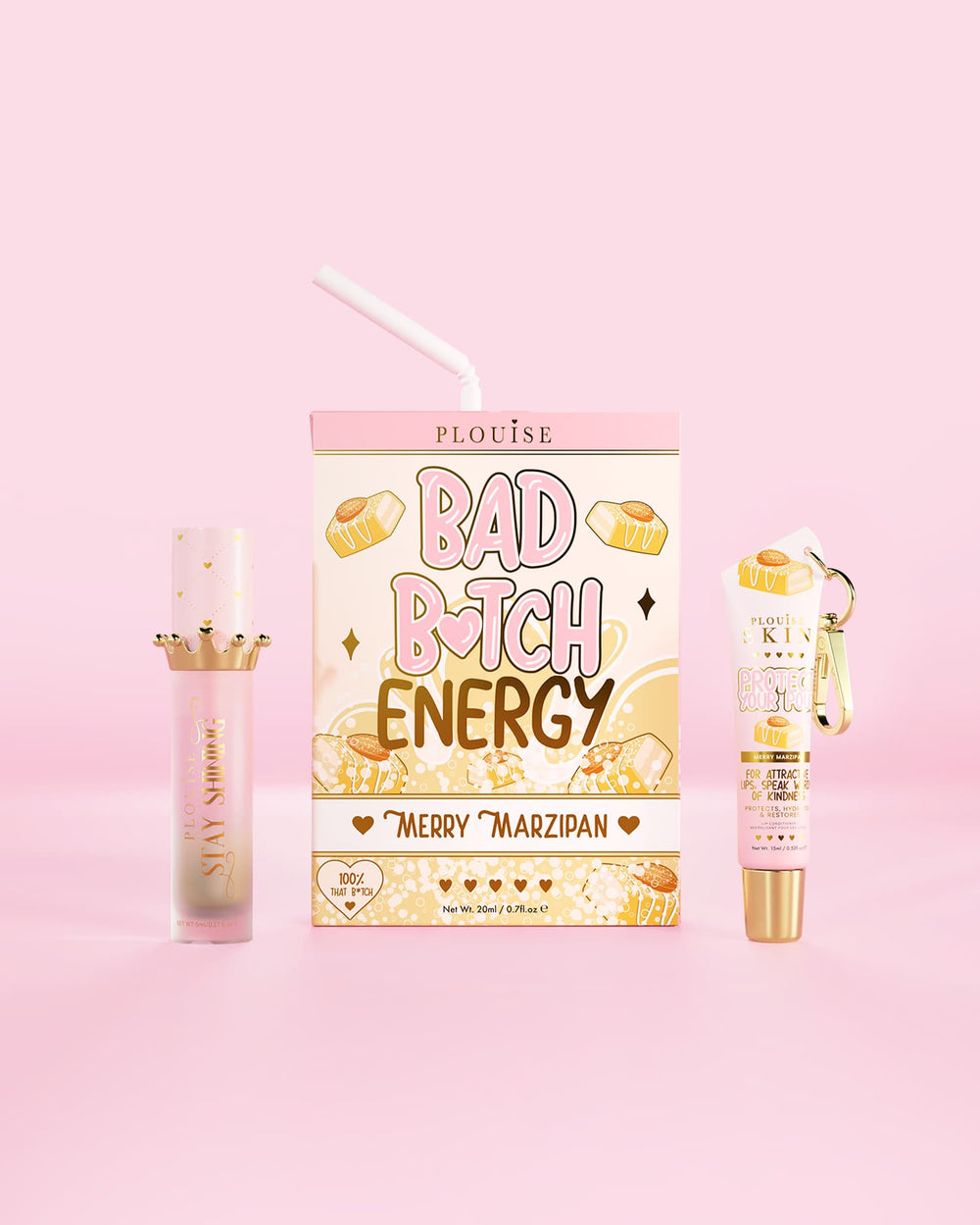 Dúo de acondicionador y aceite labial Bad Bitch Energy