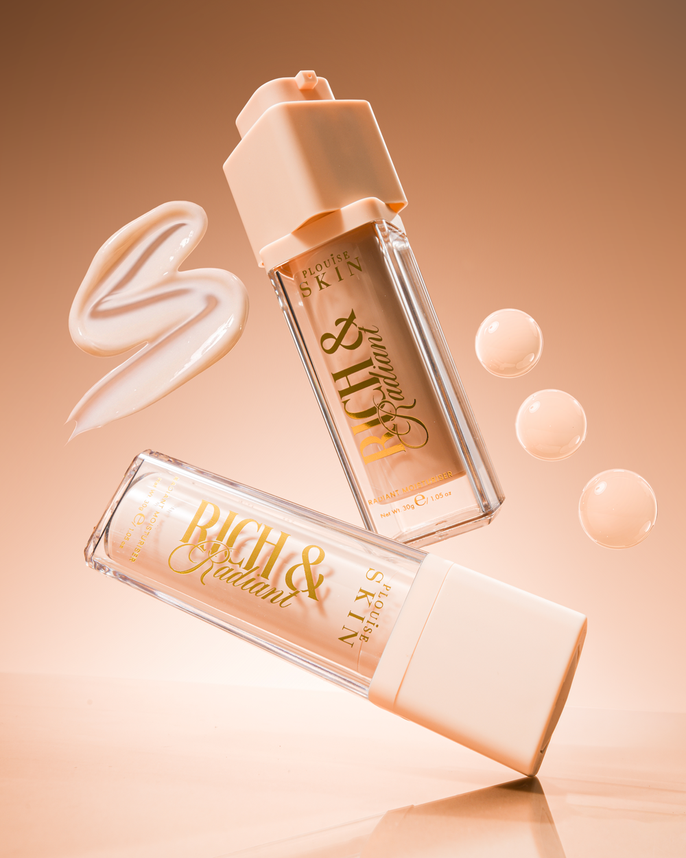 Hidratante facial ligero Cheetah Rich & Radiant