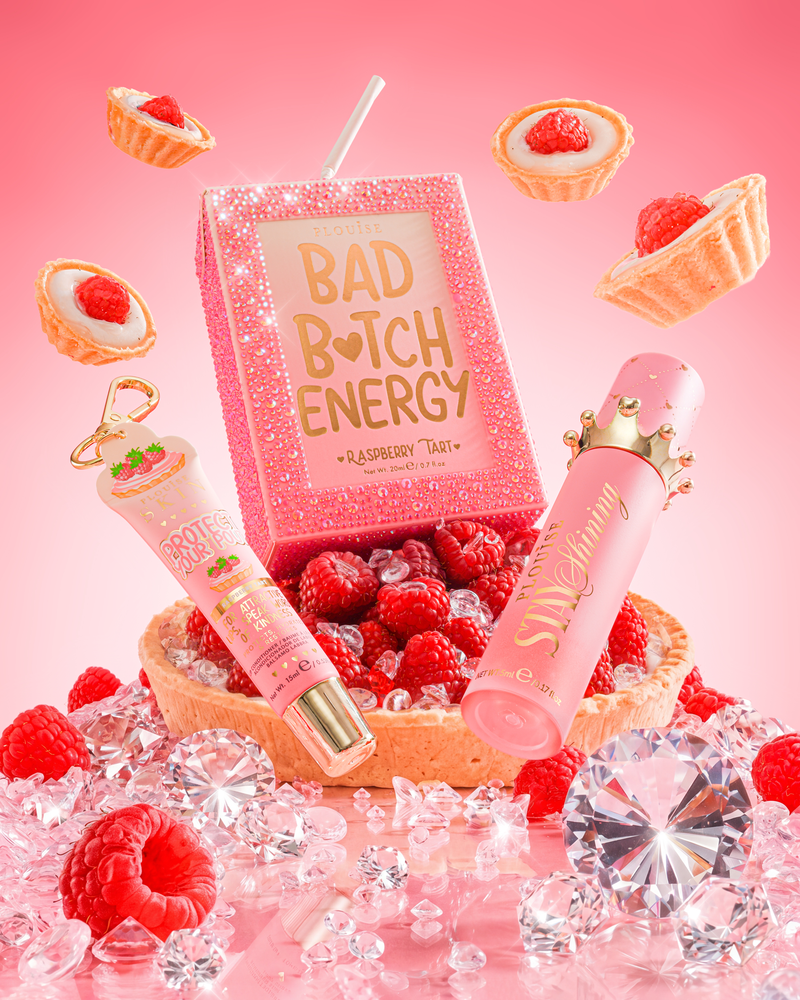 ‍Crystal Bad Bitch Energy Lip Duo Tarta de frambuesa (100% de descuento)