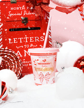 P.LOUISE baby e rece afară și Santas Little Helper Sippy