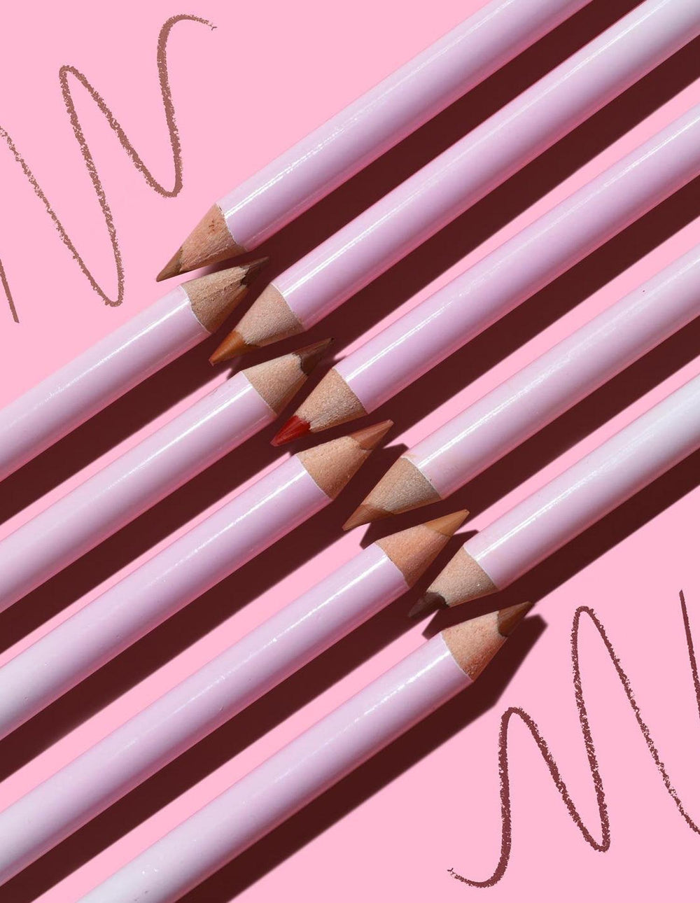 Delineador de labios de color afilable