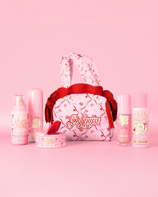 P.Louise Valentines Bow Skincare Kit & Bag