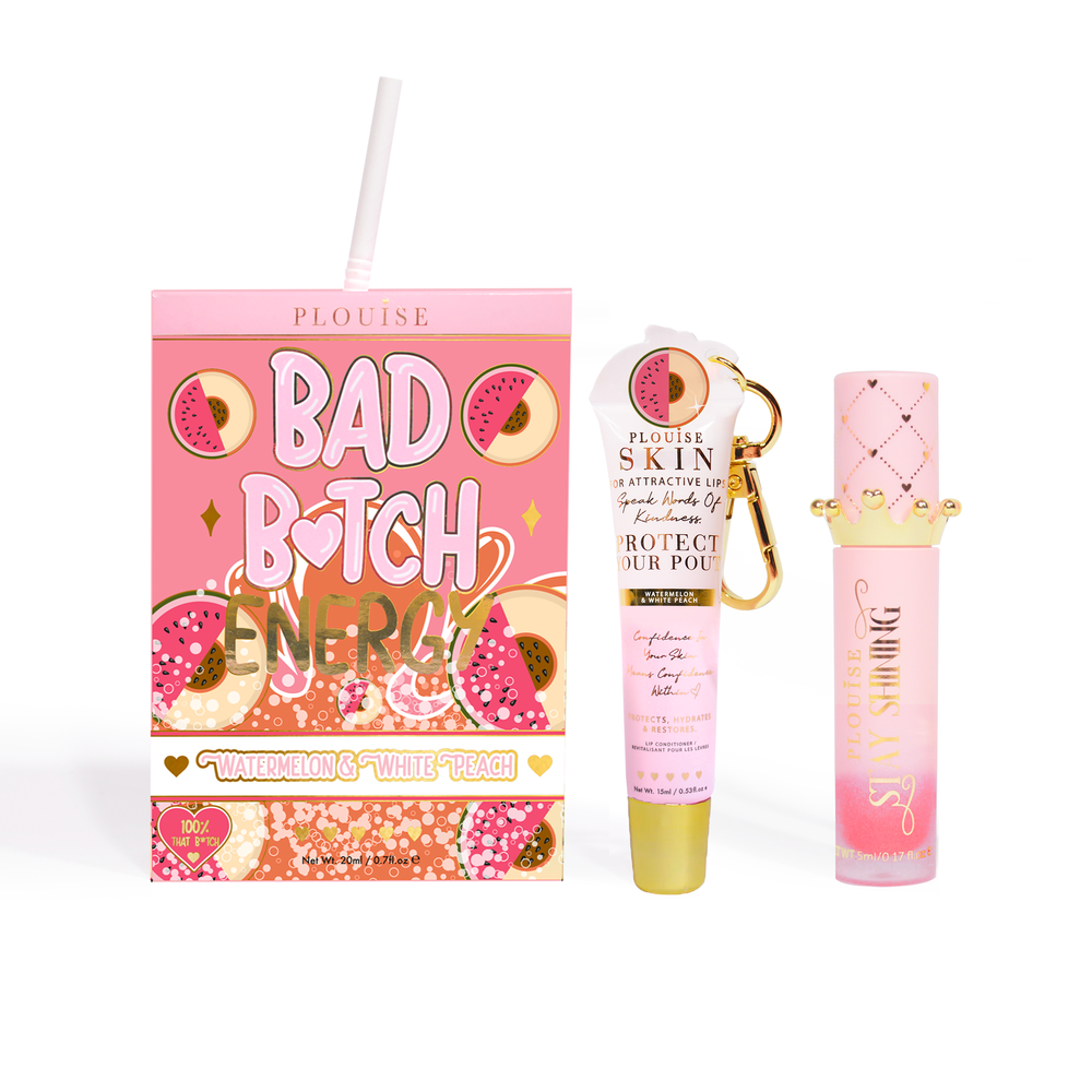 Dúo de acondicionador y aceite labial Bad Bitch Energy