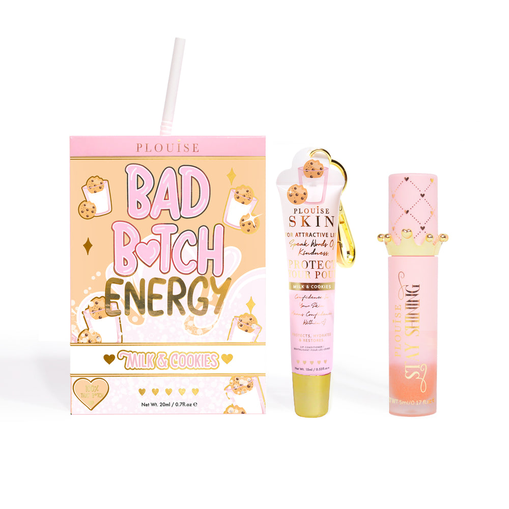 Dúo de acondicionador y aceite labial Bad Bitch Energy