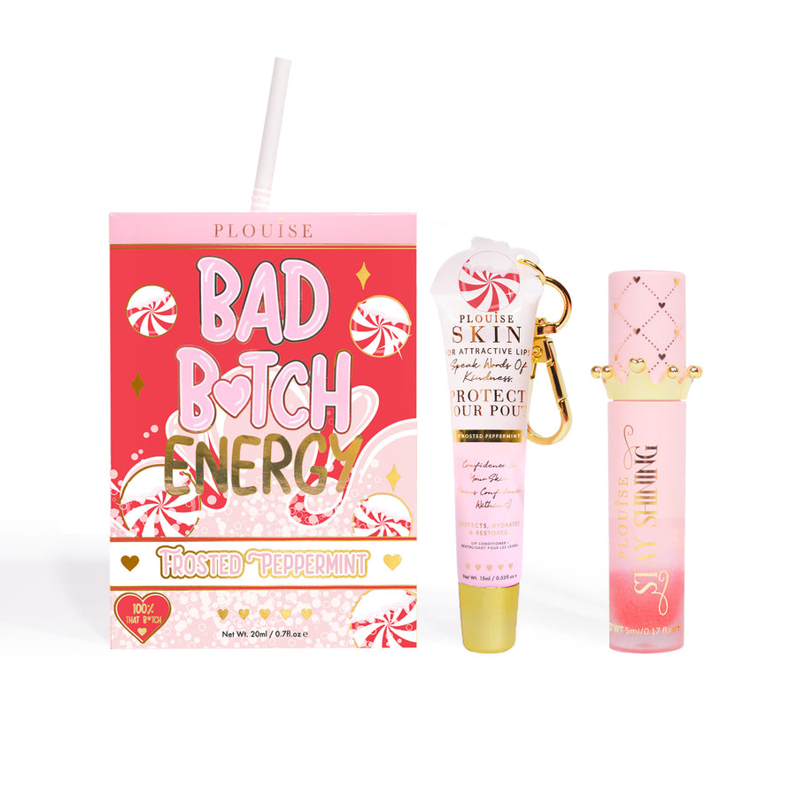 Dúo de acondicionador y aceite labial Bad Bitch Energy