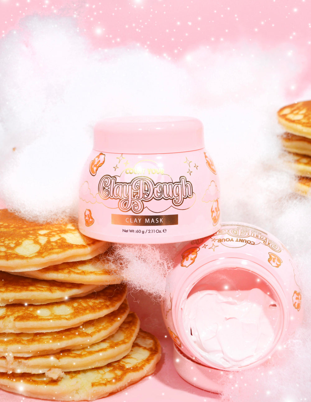 Cuente su mascarilla de arcilla ClayDough