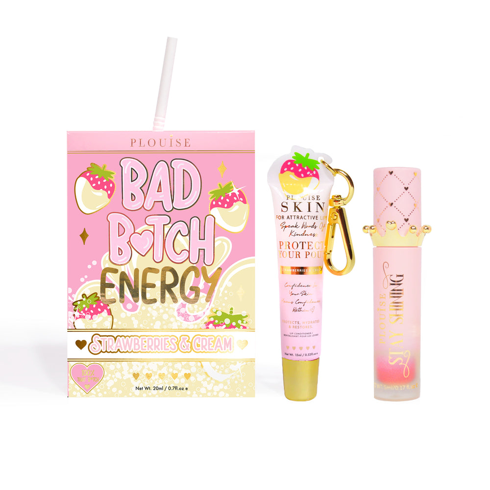 Dúo de acondicionador y aceite labial Bad Bitch Energy