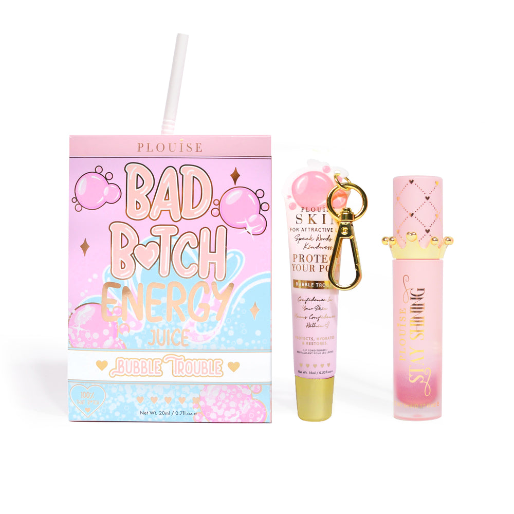 Dúo de acondicionador y aceite labial Bad Bitch Energy