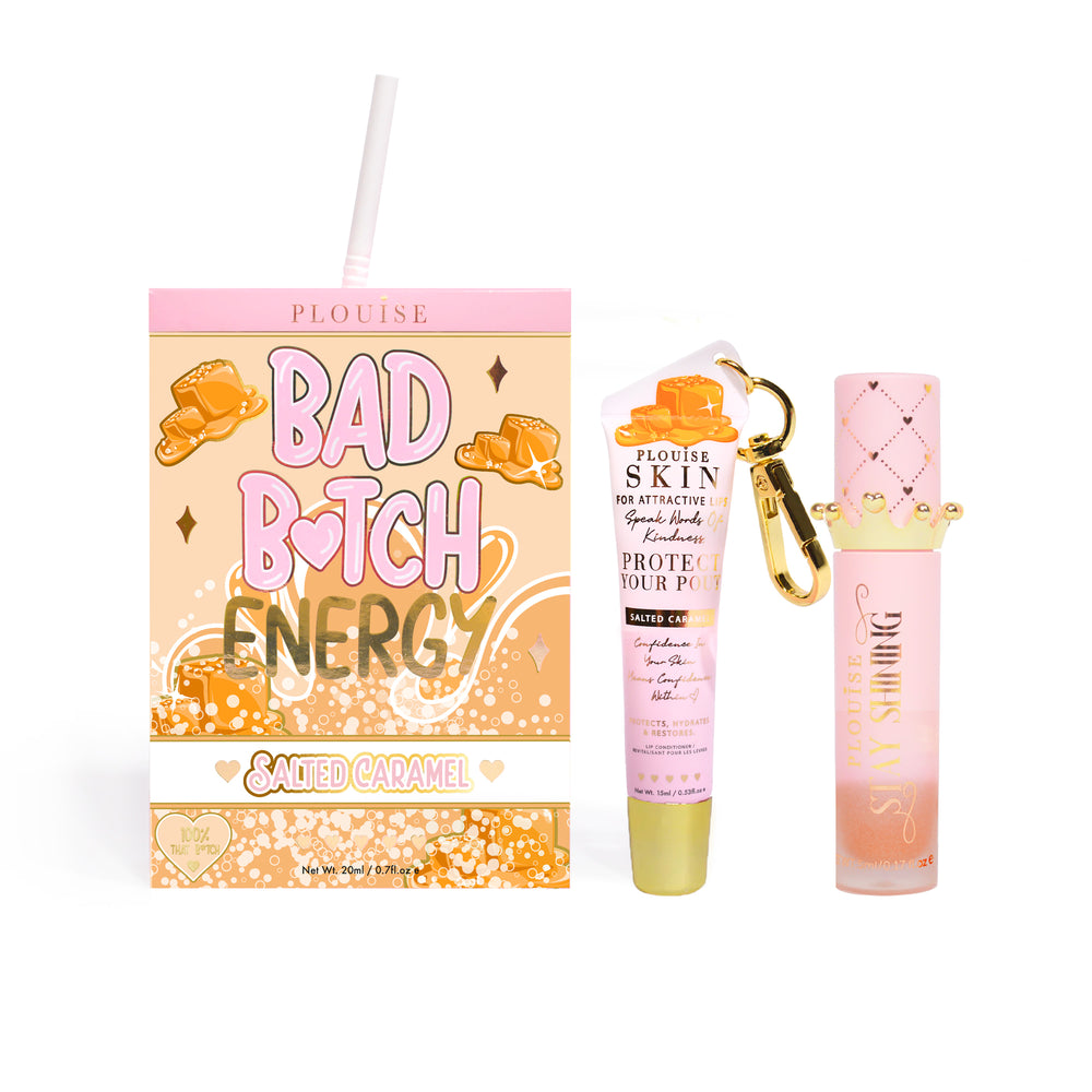 Dúo de acondicionador y aceite labial Bad Bitch Energy
