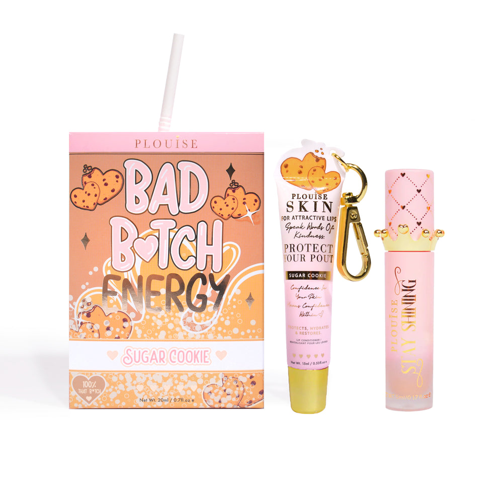 Dúo de acondicionador y aceite labial Bad Bitch Energy