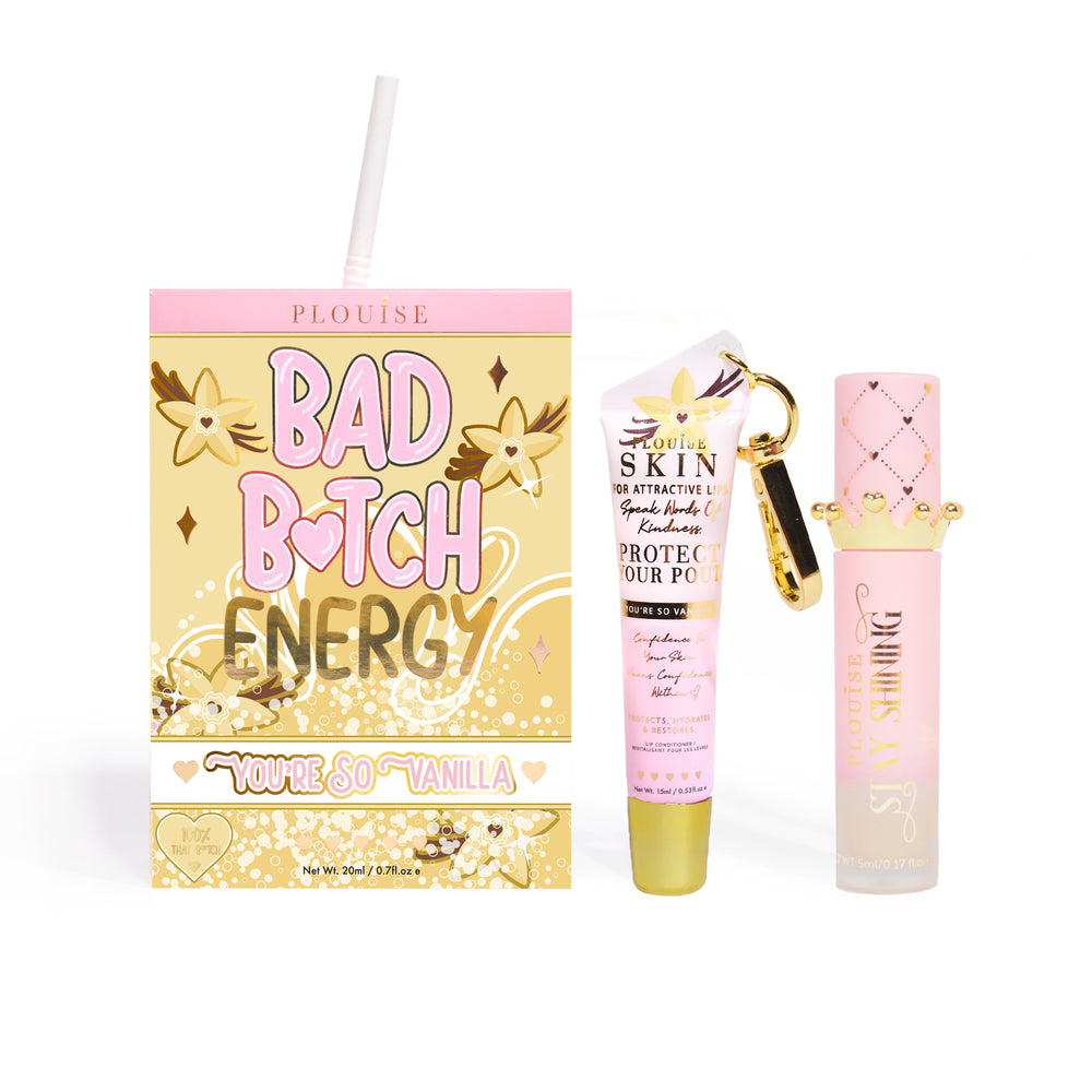 Dúo de acondicionador y aceite labial Bad Bitch Energy