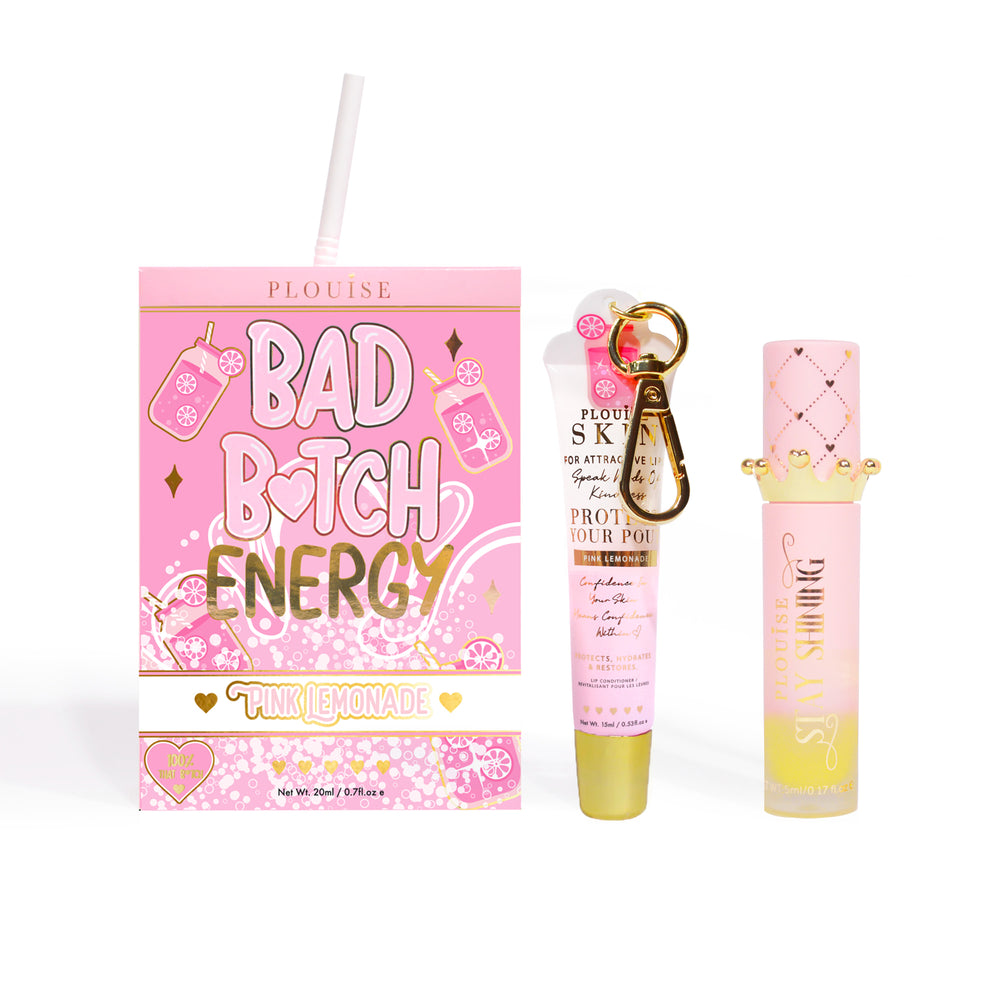 Dúo de acondicionador y aceite labial Bad Bitch Energy