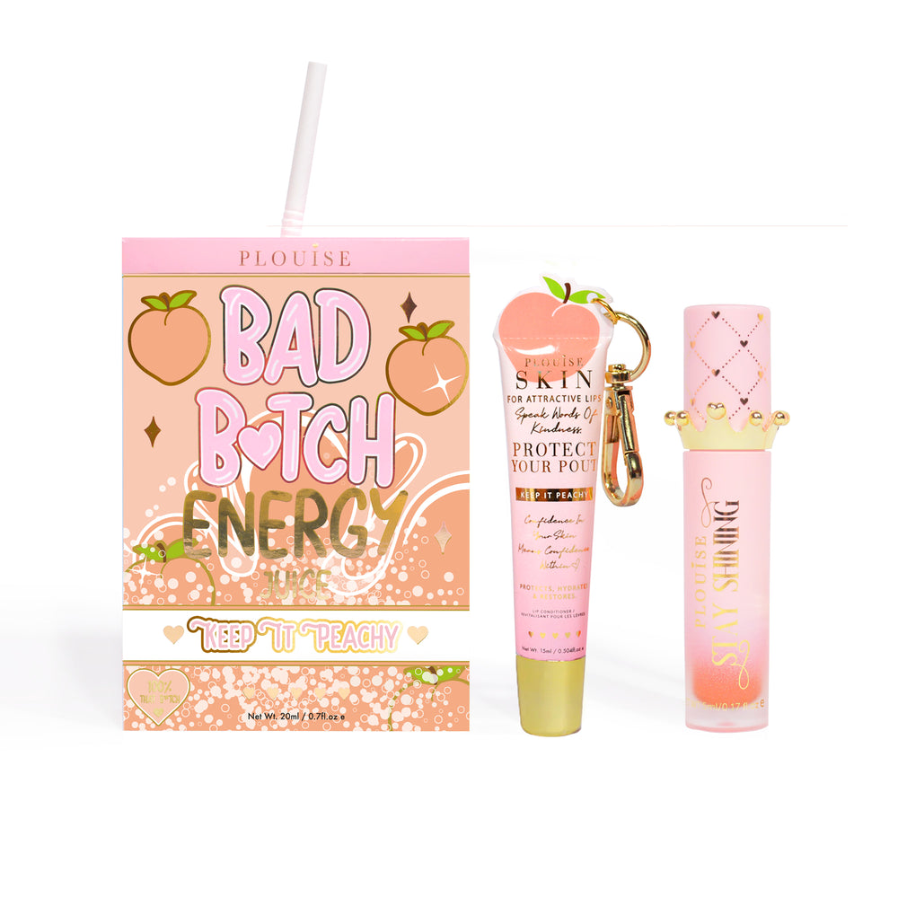 Dúo de acondicionador y aceite labial Bad Bitch Energy