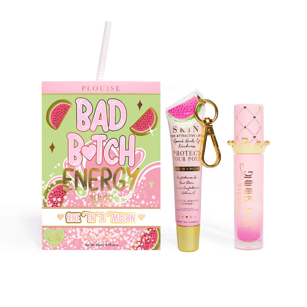 Dúo de acondicionador y aceite labial Bad Bitch Energy