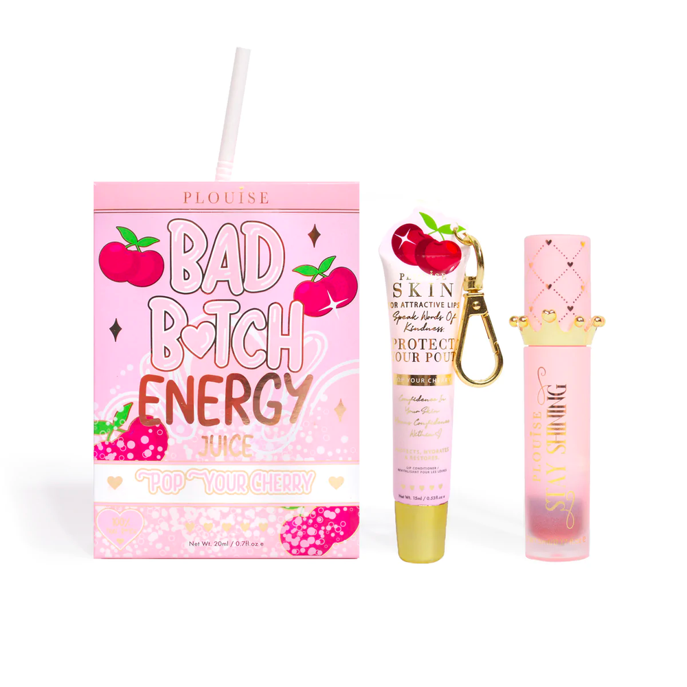 Dúo de acondicionador y aceite labial Bad Bitch Energy