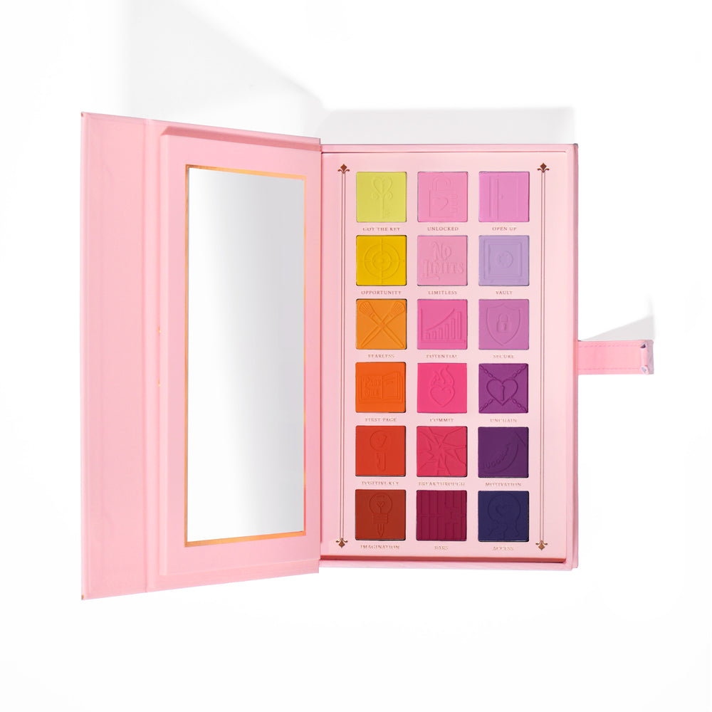 Lås op for din kreativitet Rainbow øjenskyggepalette