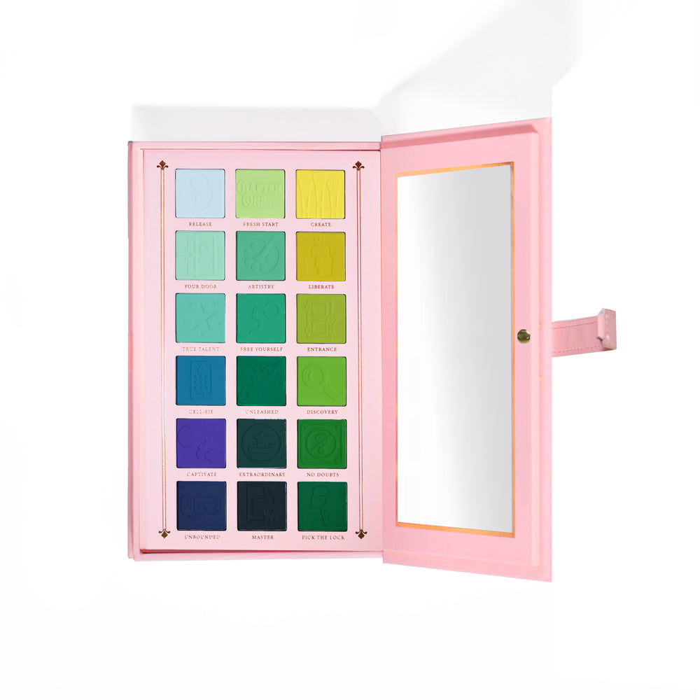 Lås op for din kreativitet Rainbow øjenskyggepalette