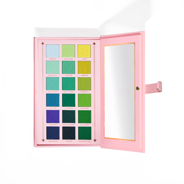 Unlock Your Creativity Rainbow Eyeshadow Palette