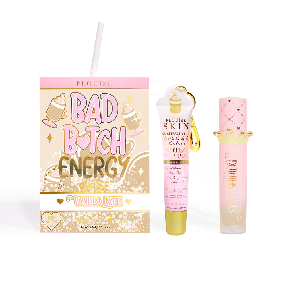Dúo de acondicionador y aceite labial Bad Bitch Energy