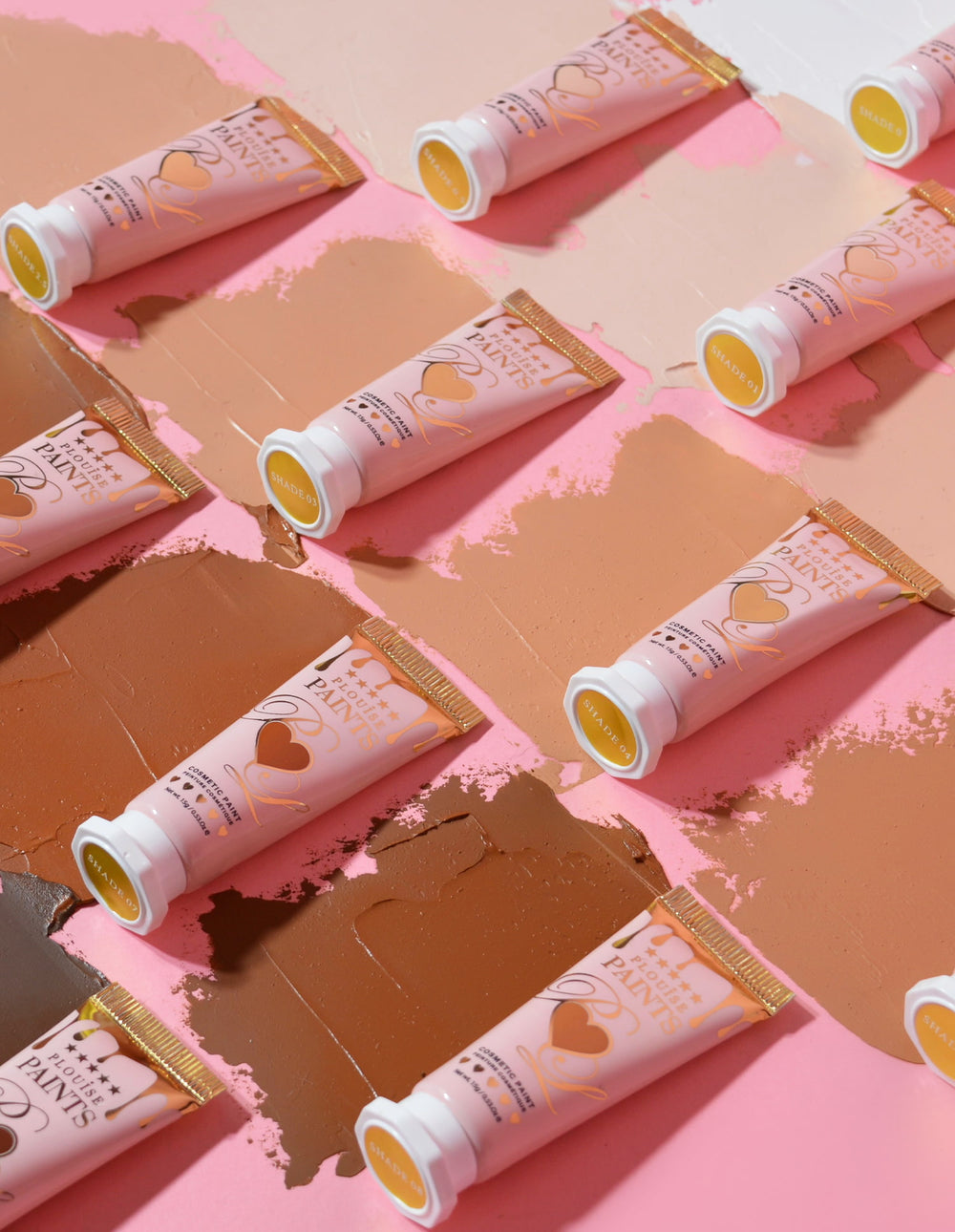 Pintura cosmética tono de piel